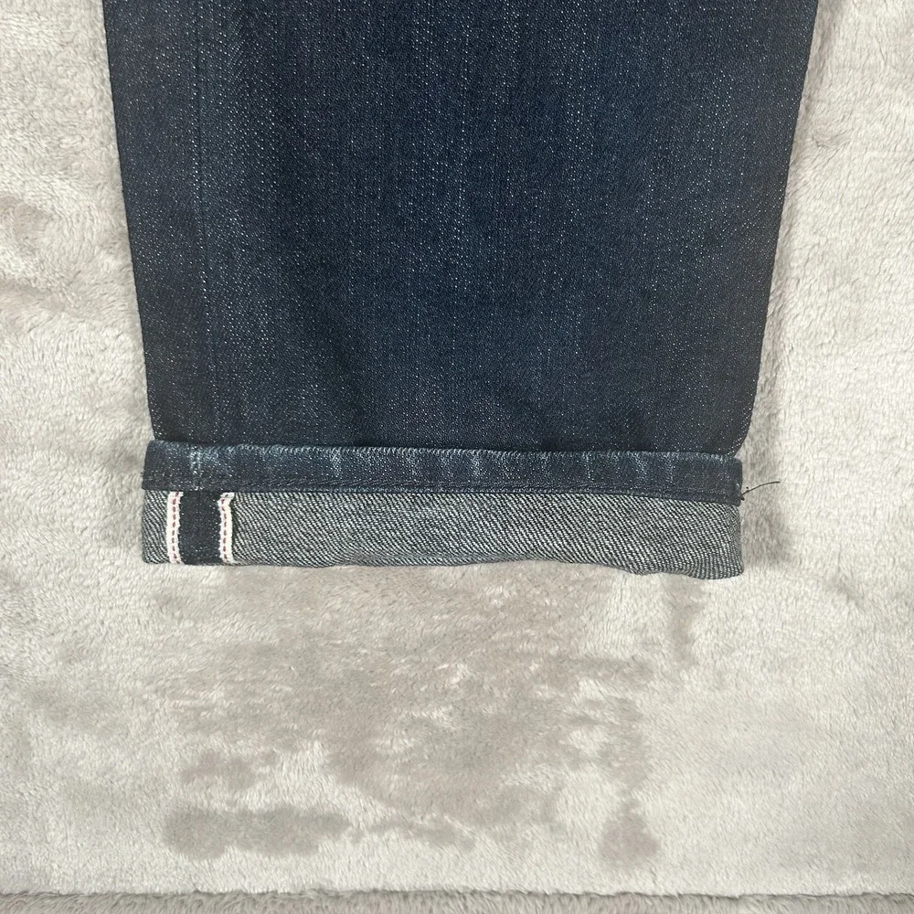 Rag & Bone Selvedge Jeans Mens 31x33 Blue Dark Wash Fit 2 Slim Denim Made In USA